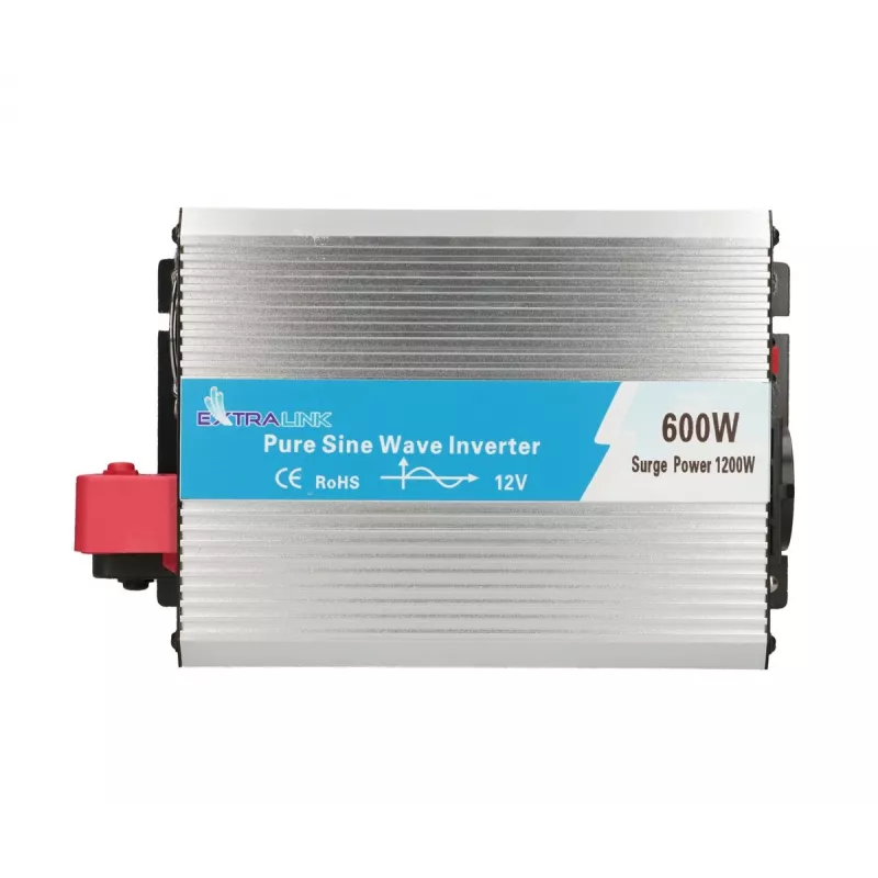 Conversor de tensão Extralink OPIP-600W 12V 600W onda sinusoidal pura