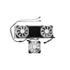 EK Water Blocks EK-Quantum Impulse 120 D-RGB PWM ventoinha de caixa, 120 mm, preto