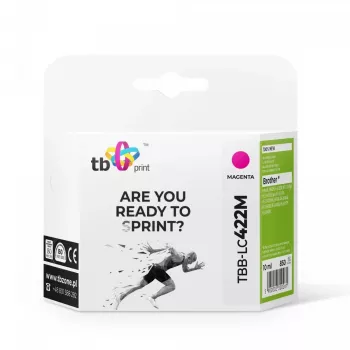 Tinta para Brother MFC-J5340DW TBB-LC422M 100% nova magenta