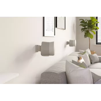Suporte de parede Vogels | Suporte de parede para coluna para Sonos Era 300 | Inclinável, rotativo | Capacidade máxima 7 kg | Branco