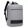Mochila para portátil Tellur Nomad 15.6 polegadas, cinzento – compartimento acolchoado para portátil, bolsas organizadoras