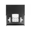 Painel de patch de fibra ótica LANBERG FOP1-24ST-FCB 1U 24xST / 24xFC montagem em rack preto