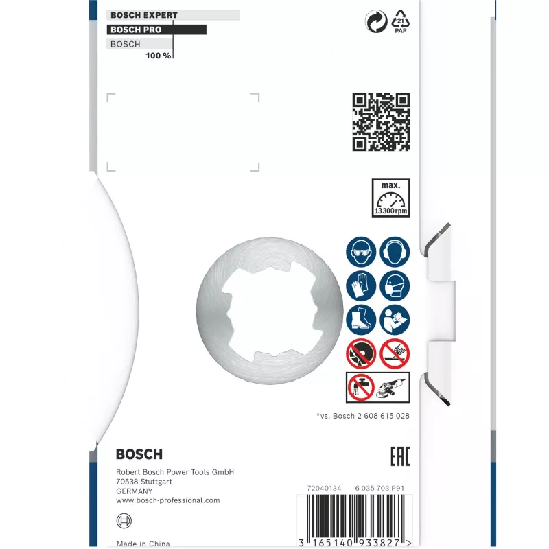 Bosch 2 608 615 165 Acessório para rebarbadora Disco de corte