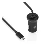 Nedis carregador de automóvel 12 W 1x 2,4 A - Número de saídas: 1, cabo Micro USB (fixo), saída de tensão única