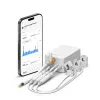 Medidor de energia AEOTEC AEOEZWA046C3A60 — três pinças 60 A com Z-Wave para monitorização monofásica ou trifásica