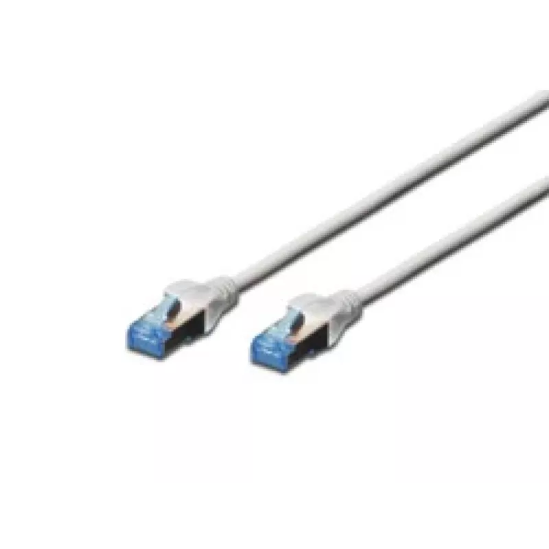 Cabo de rede Digitus CAT 5e SF/UTP RJ-45 1m cinzento