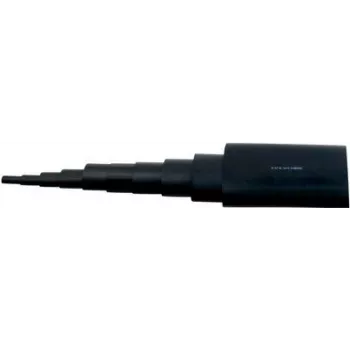 3M TE100048665 - Tubo termorretrátil - preto - 100 cm - 2,5 cm - 8,5 cm - 135 °C (TE100048665)