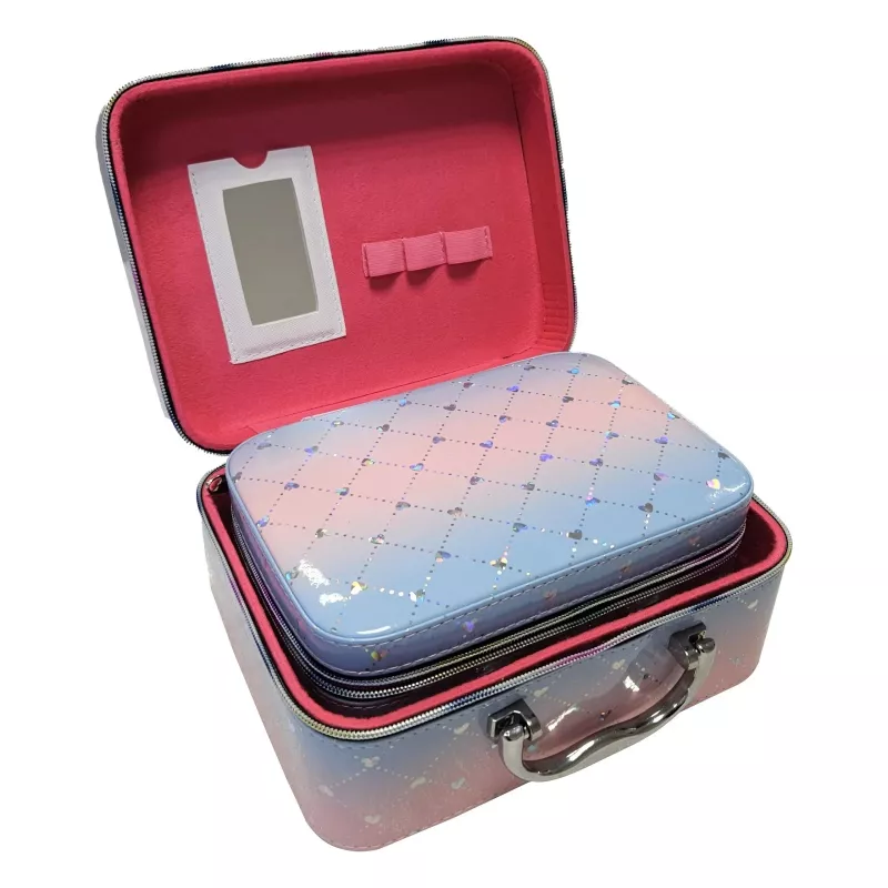 Mala de cosméticos Extralink LIFESTYLE organizador 3 em 1 mala de maquilhagem modelo 251