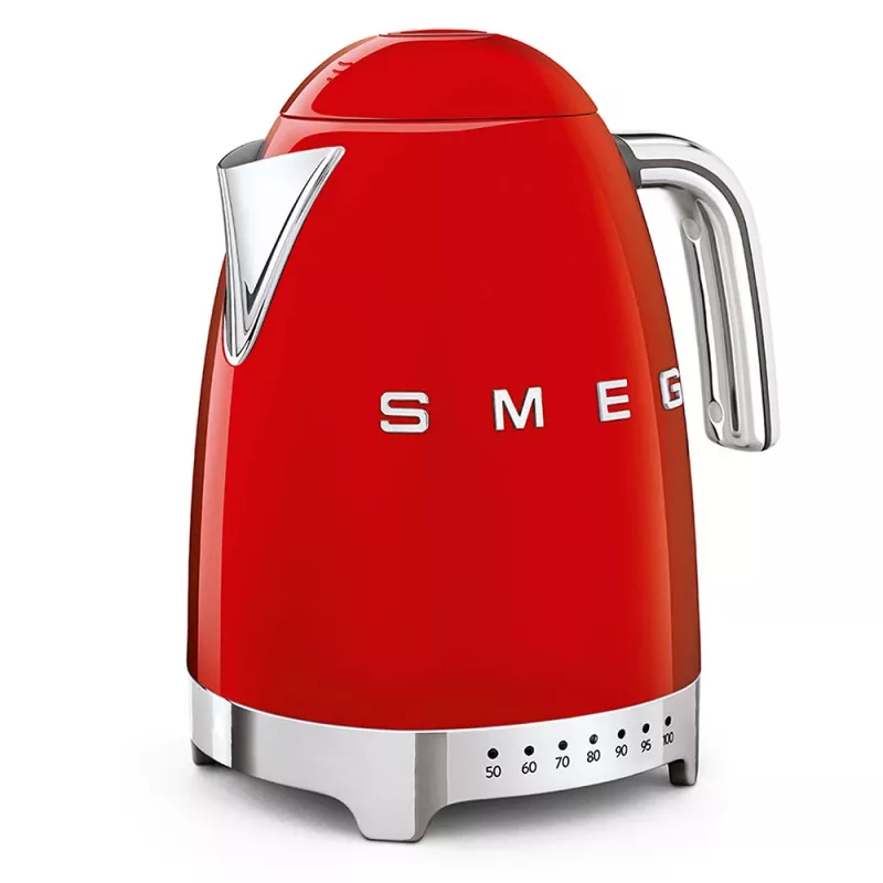Chaleira elétrica Smeg 1,7L 2400W Vermelho