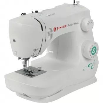 Máquina de costura automática SINGER Simple 3337 — elétrica, 29 pontos, 108 programas, casa de botão em 1 passo, braço livre, iluminação incorporada