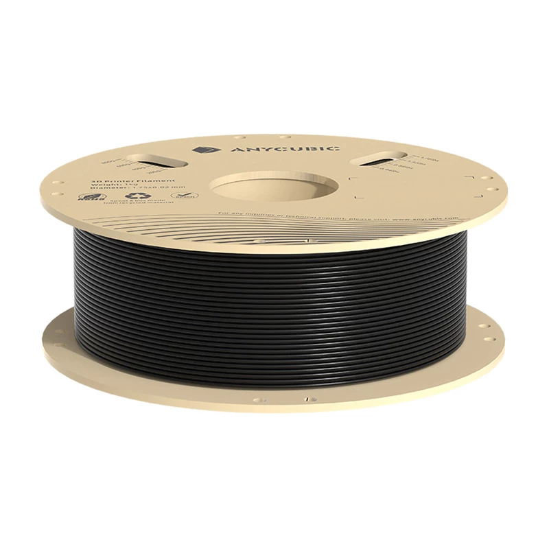Filamento PLA AnyCubic IPHPLBK-106 1 kg — preto, 1,75 mm