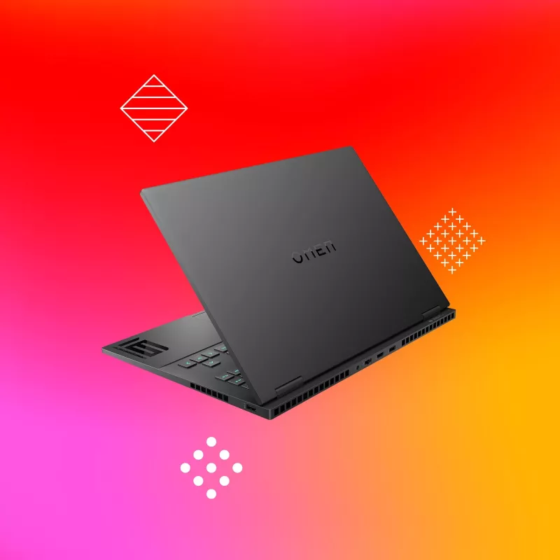 OMEN by HP 16-wf1075ng i7-14700HX GeForce RTX 4070, 16 GB DDR5, 512 GB SSD, Windows 11 Home 64-Bit - layout do teclado possivelmente alemão