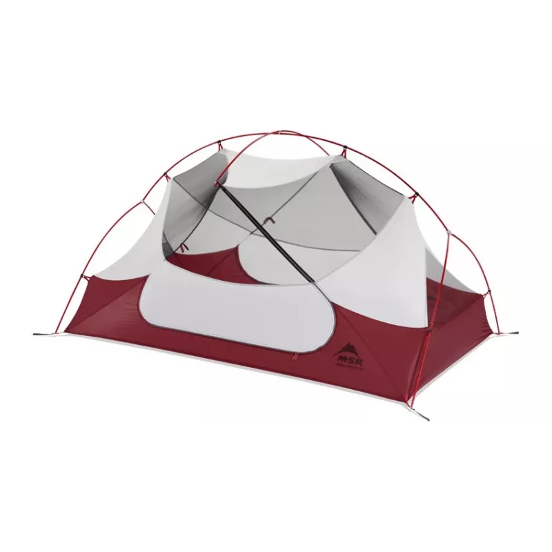 Tenda MSR Hubba Hubba NX, tenda de cúpula, 2 pessoas, vermelho
