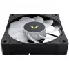 Ventoinha de caixa VALKYRIE B12R ARGB 120 mm de pás invertidas - preto