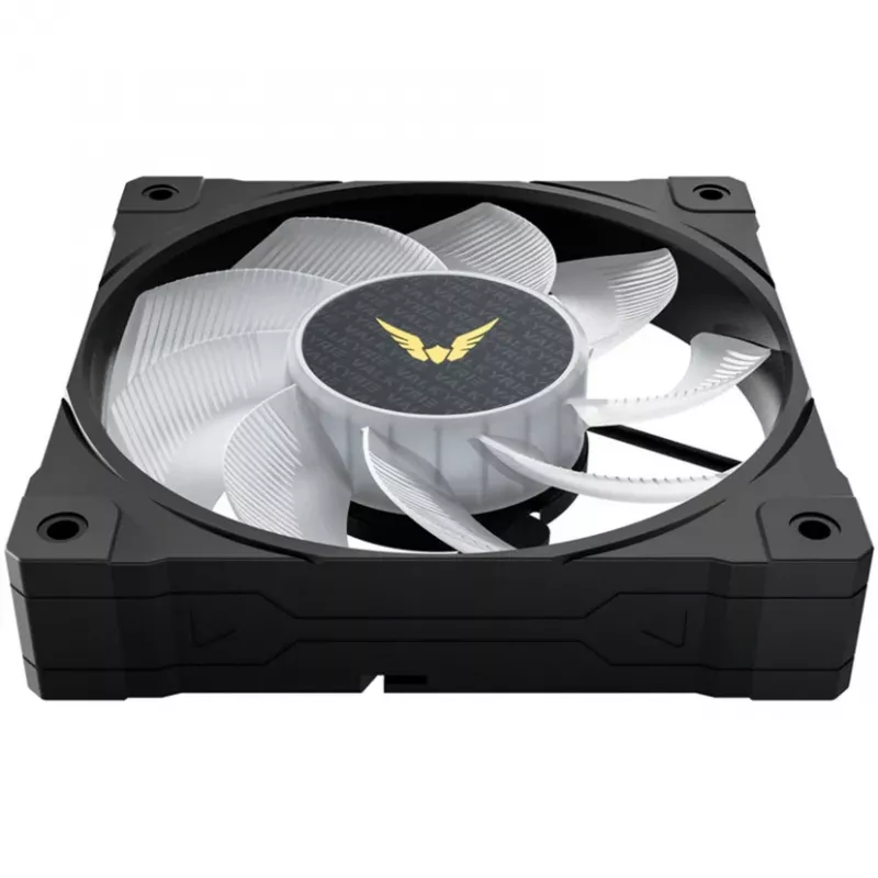 Ventoinha de caixa VALKYRIE B12R ARGB 120 mm de pás invertidas - preto
