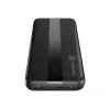 NATEC TREVI SLIM Q V2 Polímero de lítio (LiPo) 10000 mAh preto