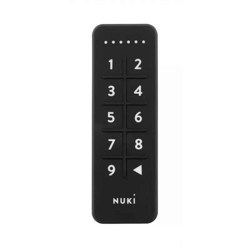 Fechadura inteligente NUKI — Bluetooth (5.0) IP65 teclado de códigos pilhas CR2032 incluídas