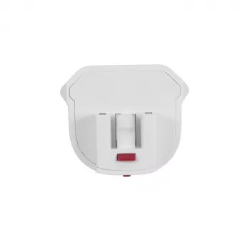 Akyga AK-CH-31 carregador USB GaN plano 65 W, USB-C PD + USB-A, branco