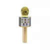 Microfone MANTA MIC10-G dourado cardioide portátil — condensador cardioide, design de mão