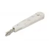 Ferramenta de inserção Krone Extralink NT-T002, lâmina em aço temperado, cabo em plástico, função de bloqueio, cinzento/branco