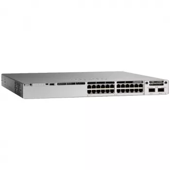 Catalyst 9300 - Network Essentials - Switch - gerido - 24 x 100/1000/2500/5000/10000 (10G Ethernet) RJ-45