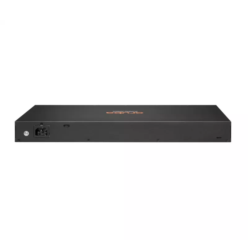 HPE Aruba Networking CX 6100 24G Class4 PoE 4SFP+ 370W Managed L3 Gigabit Ethernet (10/100/1000) Power over Ethernet (PoE) 1U preto