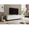 Móvel de TV cama meble ASTI 200×42×52 cm branco mate