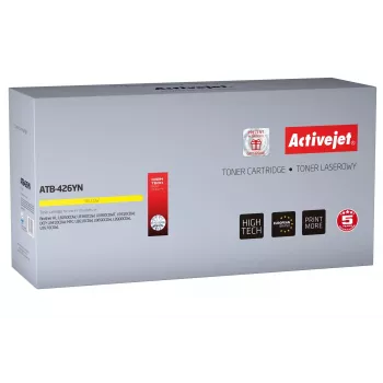 Toner Activejet ATB-426YN (substitui Brother TN-426Y; Supreme; 6500 páginas; amarelo)