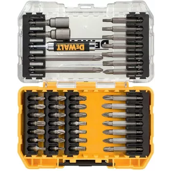 Conjunto de bits de chave de fendas DeWALT DT70702-QZ 40 peças aço inoxidável