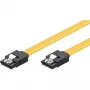 Cabo de dados S-ATA Goobay 95021 para HDD SSD 6 Gbit/s SATA ficha Tipo L para ficha Tipo L comprimento 50 cm ficha reta