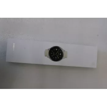 ESGOTADO. Xiaomi Watch 2 Titan caixa cinzenta com bracelete de pele branca | ESGOTADO. Xiaomi Watch 2 Titan | Smartwatch | GPS (satélite) | AMOLED | 1,43 polegadas | USADO, RISCOS NO ECRÃ