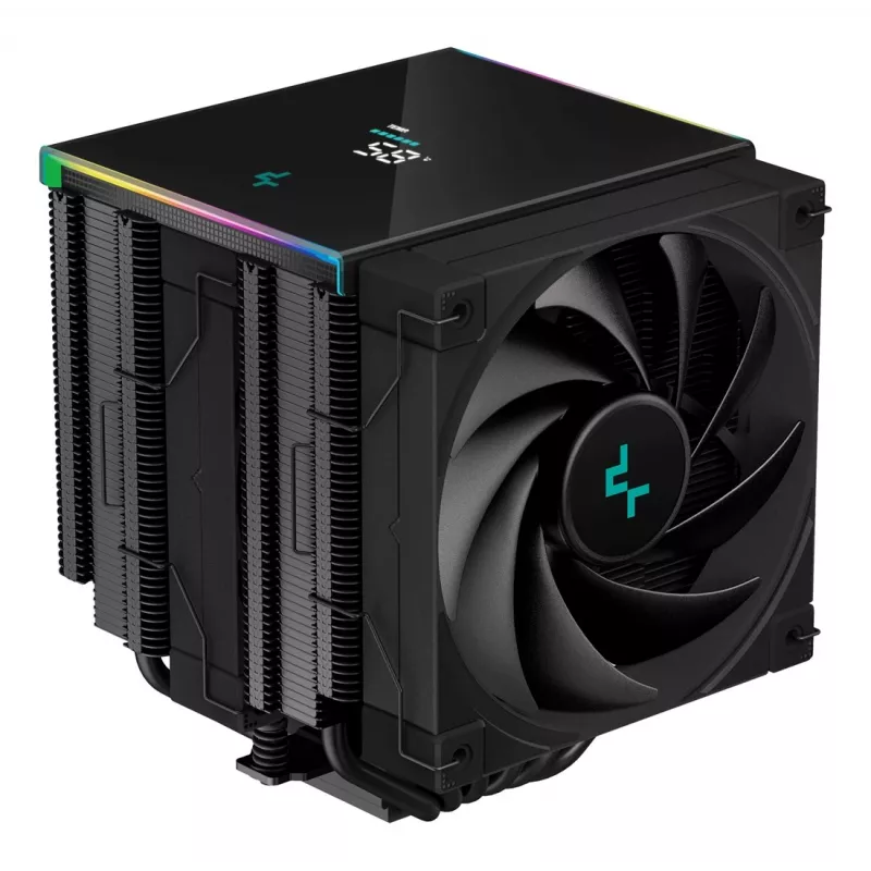 Arrefecedor de processador a ar DeepCool AK620 DIGITAL 12 cm preto 1 unid.