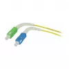 Patch cord de fibra ótica monomodo Synergy 21 2 m SC-SC APC 9/125u OS2 G657A2 AD 2mm flexível - fibra monomodo - 2 m