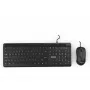 Inca IMK-377 teclado rato incluído escritório USB turco preto