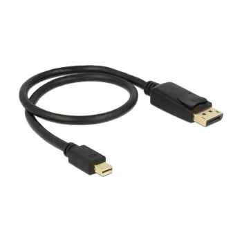 Cabo Mini DisplayPort para DisplayPort DeLOCK 83984 0,5 m preto