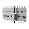 Acoplador de cabo de rede DeLOCK 88198 LSA para LSA Cat.6A STP 31,6 mm aço inoxidável