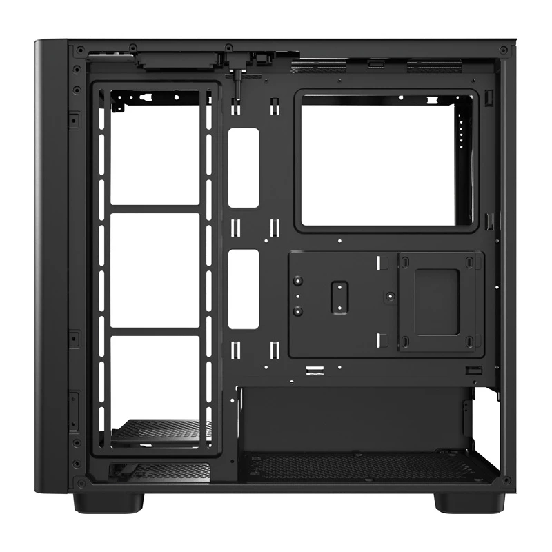 Caixa de computador DarkFlash DS900G (preto) — Mid-Tower compatível com ATX, janela lateral em vidro temperado