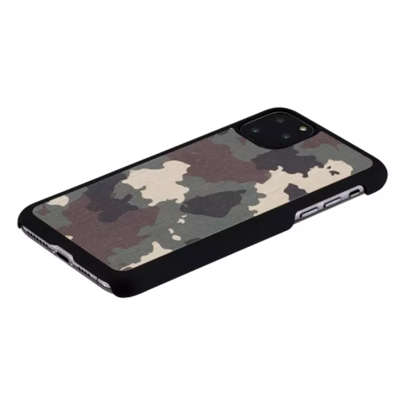 Capa para smartphone man and wood para iPhone 11 Pro Max — camuflagem preta