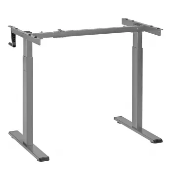 Secretária com regulação manual de altura MACLEAN MC-790NG — carga máx. 60 kg, altura máx. 120 cm