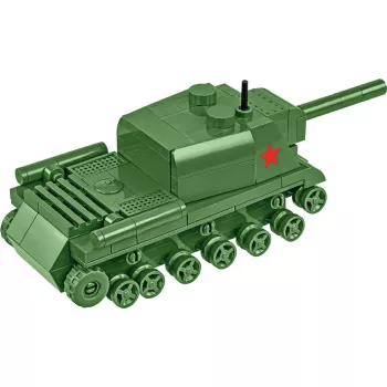 Conjunto de construção Cobi ISU 152 – tema Segunda Guerra Mundial, 135 peças, verde