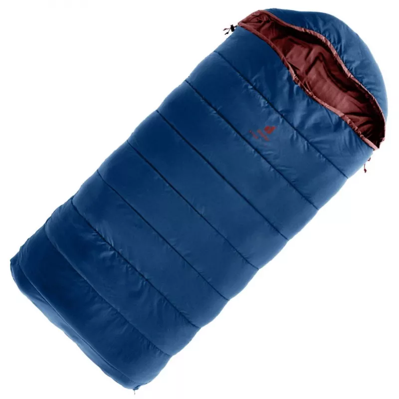 Saco-cama infantil Deuter Starlight SQ (130-170 cm) - nightblue/redwood