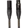 Cabo de áudio Roland RMC-G3 1 m XLR (3 pinos) preto