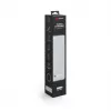 Tapete de rato gaming SAVIO Turbo Dynamic XL — cinzento, 900×400 mm, 3 mm de espessura, superfície de tecido antiderrapante costurada