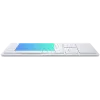 Teclado sem fios CLEVETURA CLVX 1 Touch-On-Keys AI — layout ANSI US Mac, interruptores scissor, caixa de alumínio, RGB interativo