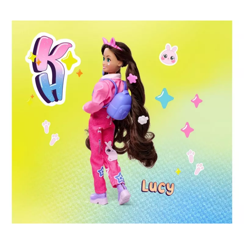 Boneca Kawaii Hi Lucy + acessórios 595-3975