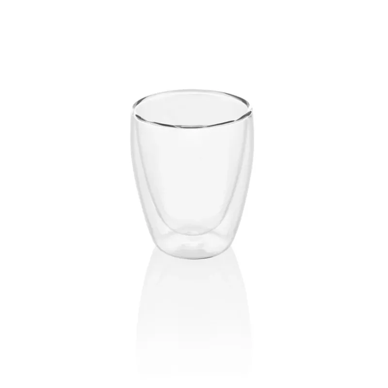Copos de cappuccino Eta 240 ml transparente vidro borossilicato