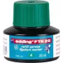 Recarga de marcador Edding FTK 25 verde 25 ml compatível com Edding 380/383