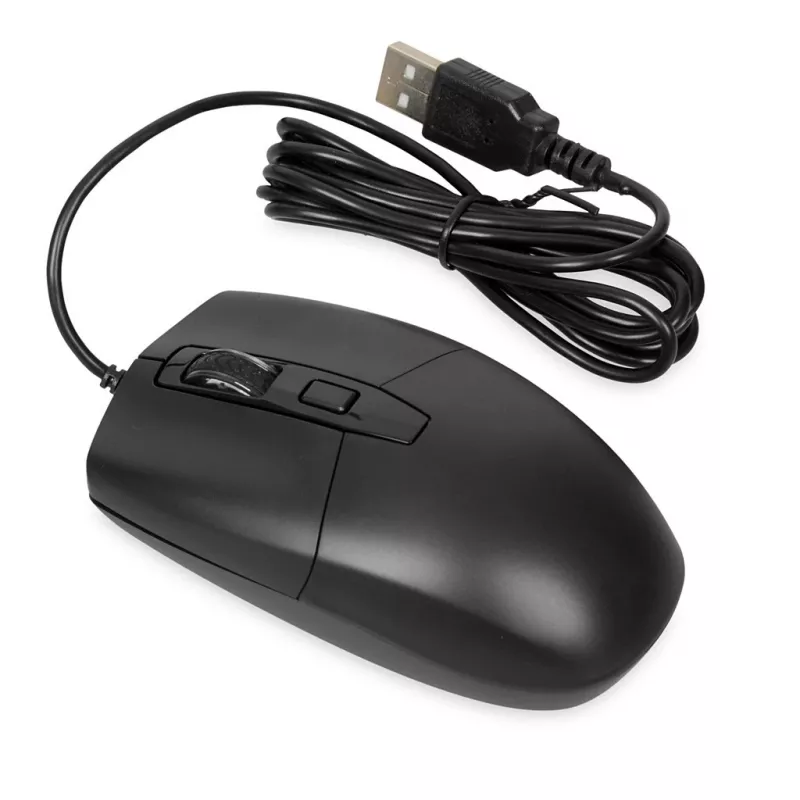 Rato IBox IMOF010 universal ambidestro USB Type-A ótico 1600 DPI
