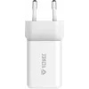 Carregador de parede USB-C YENKEE G35D 2x18W Power Delivery 3.0 3A
