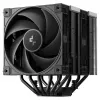 Arrefecedor de ar DeepCool AK620 G2, ventoinha de 120 mm, compatível com LGA1700/1200/115x e AM4/AM5, preto, 144×127×159 mm